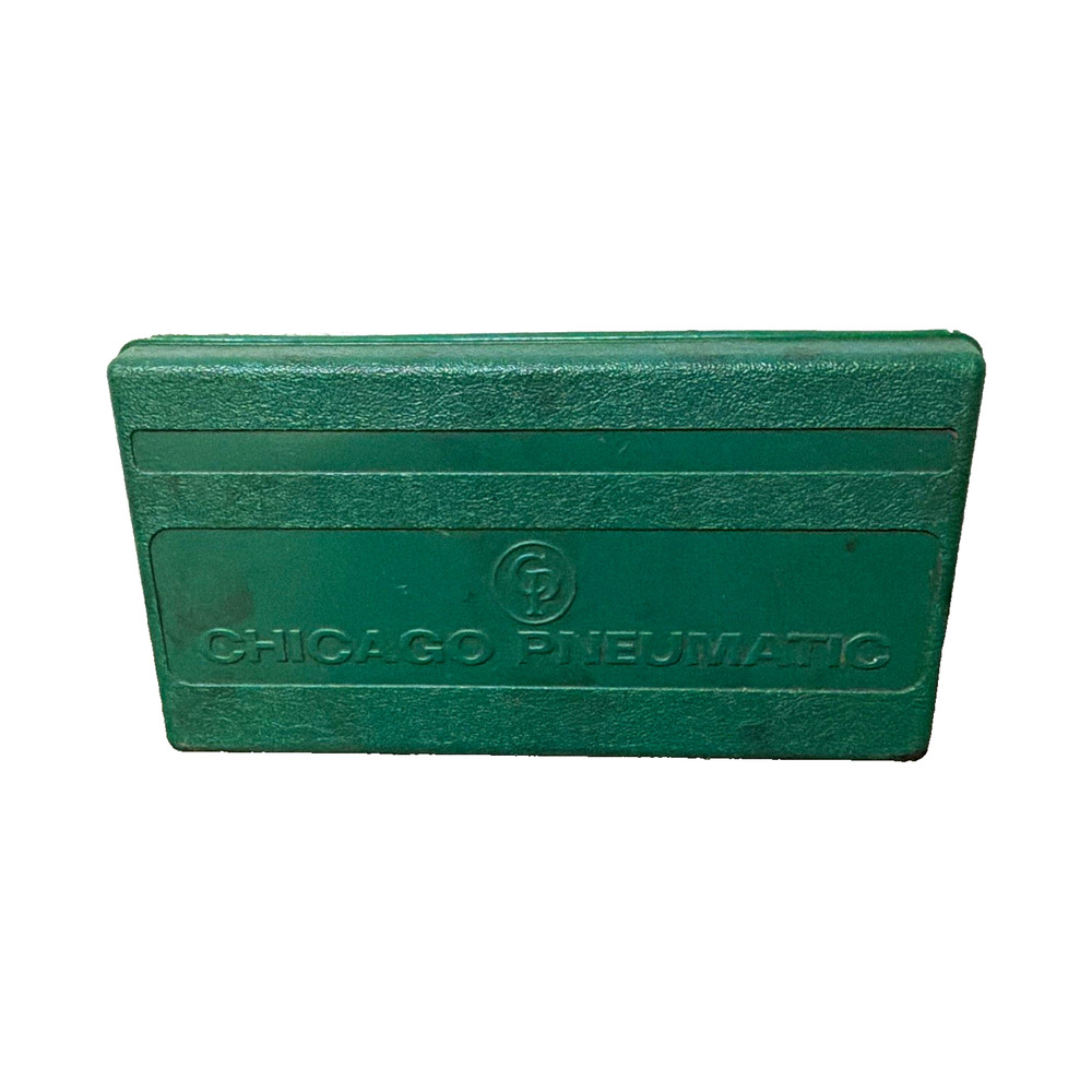 Chicago Pneumatic Green Hard Plastic Tool Box Case